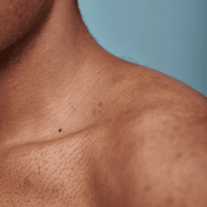 hyperpigmentation in women on the shoulder